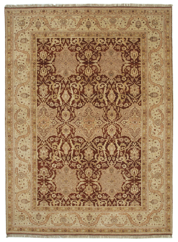 10x14 Beige Oushak Rug - 33525