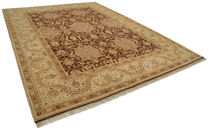 10x14 Beige Oushak Rug - 33525