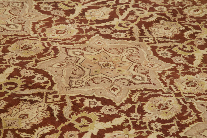 10x14 Beige Oushak Rug - 33525