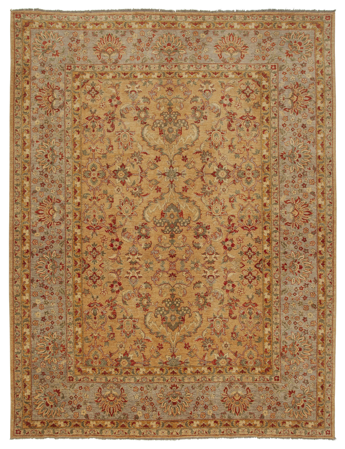 10x13 Brown Oushak Rug - 33531