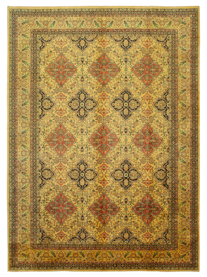 10x14 Yellow Oushak Rug - 33532
