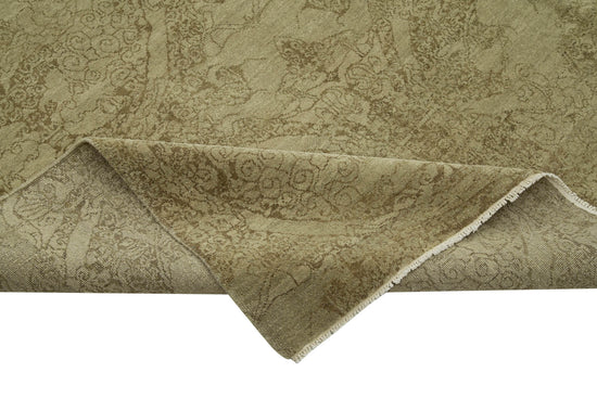 8x13 Hand-Knotted Wool Oushak Rug - 33538