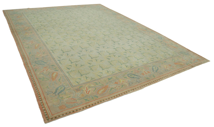 10x13 Beige Oushak Rug - 33547