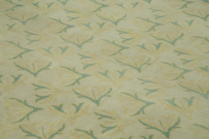 10x13 Beige Oushak Rug - 33547