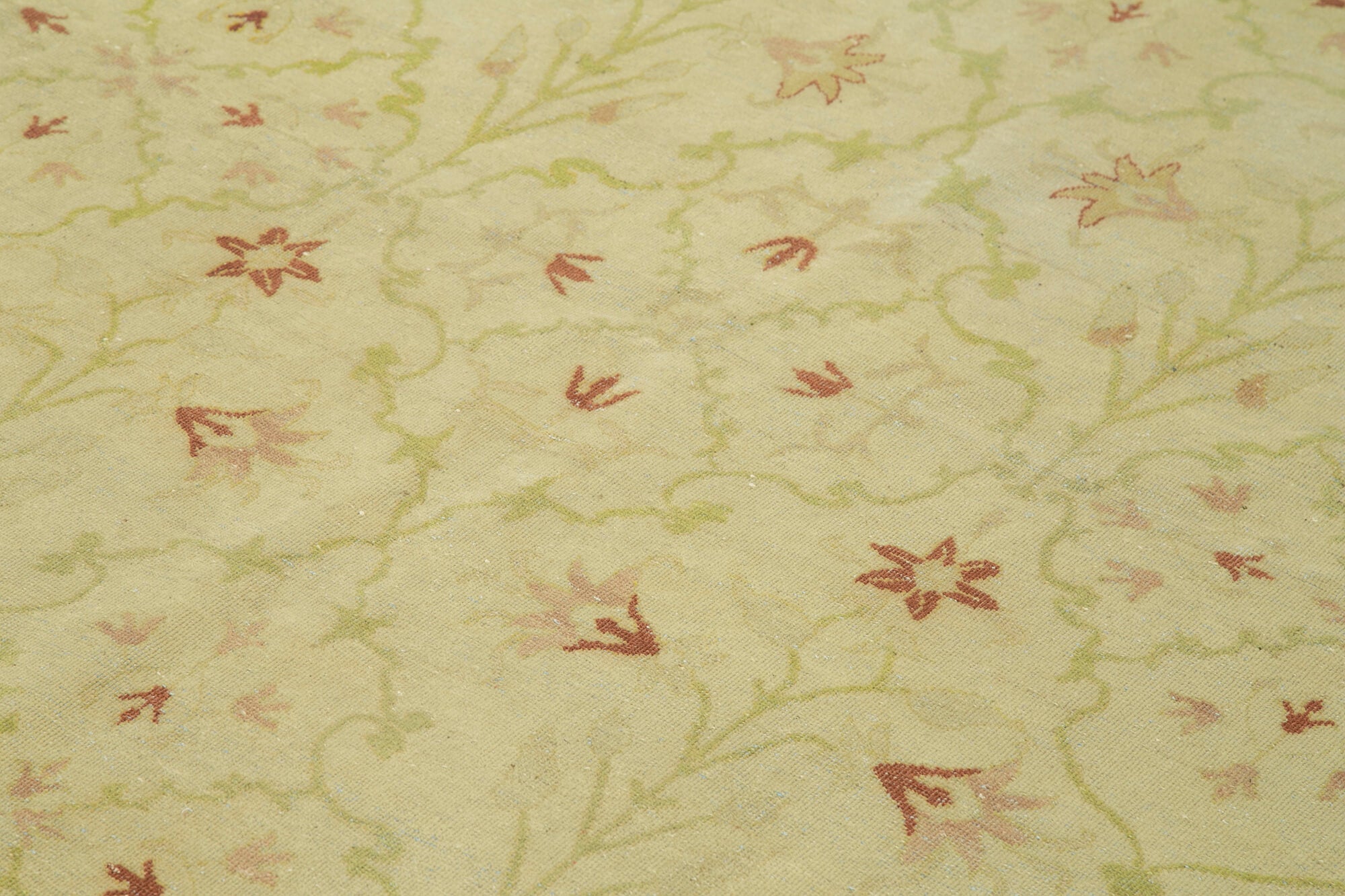 8x11 Beige Oushak Rug - 33554