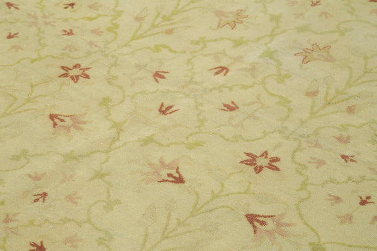 8x11 Beige Oushak Rug - 33554