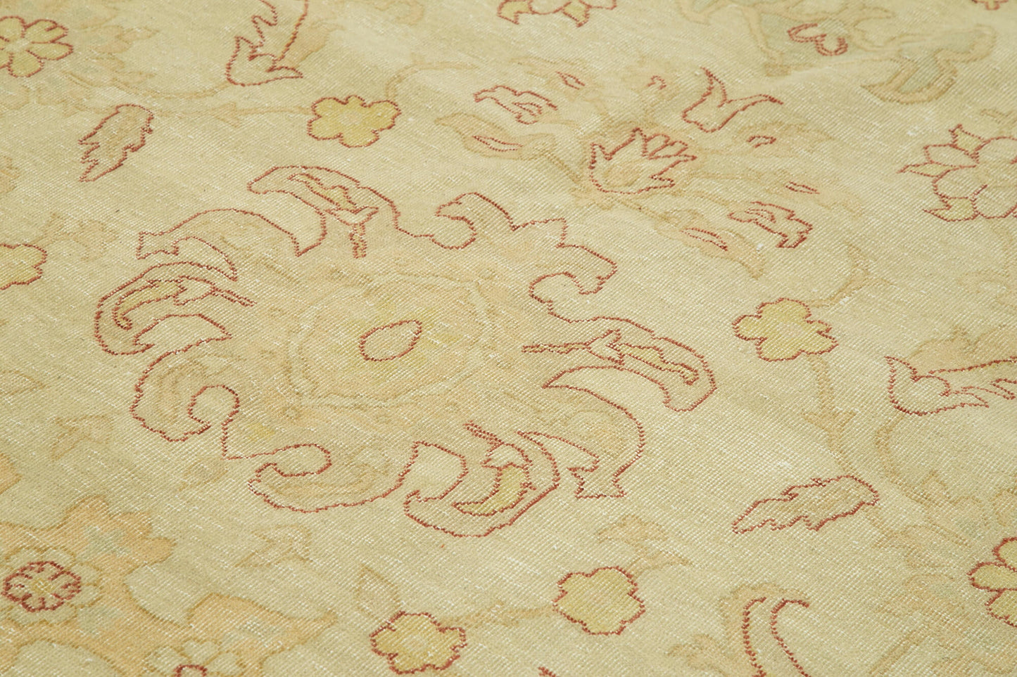 9x12 Hand-Knotted Wool Oushak Rug - 33555