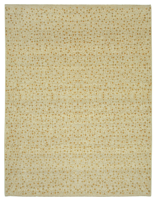 10x13 Beige Oushak Rug - 33579