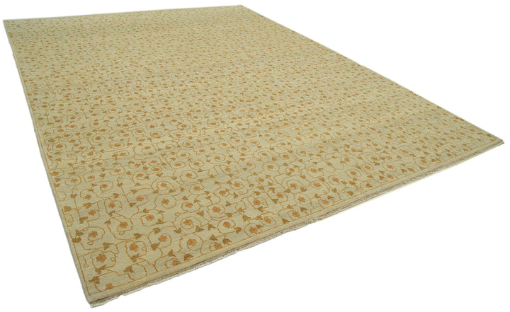 10x13 Beige Oushak Rug - 33579