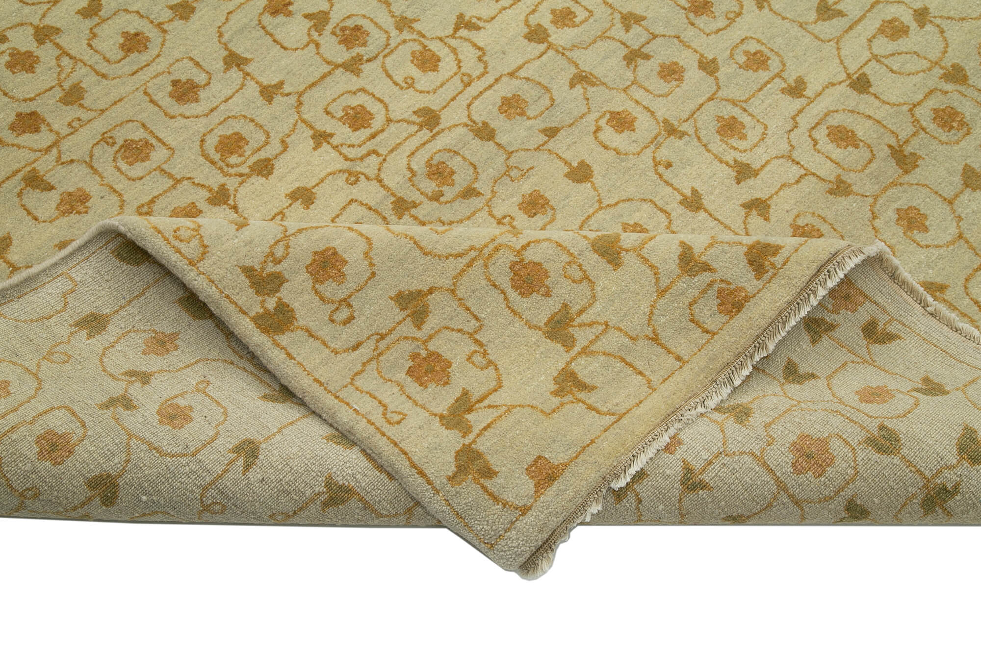 10x13 Beige Oushak Rug - 33579