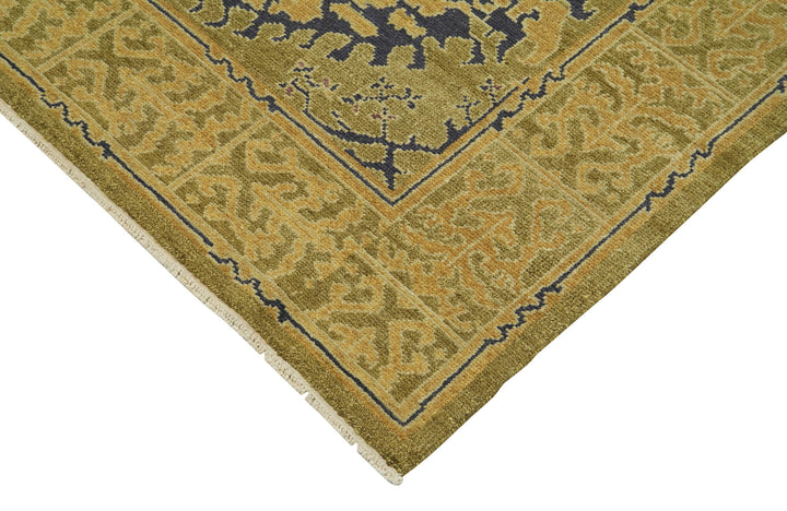 10x14 Green Oushak Rug - 33581