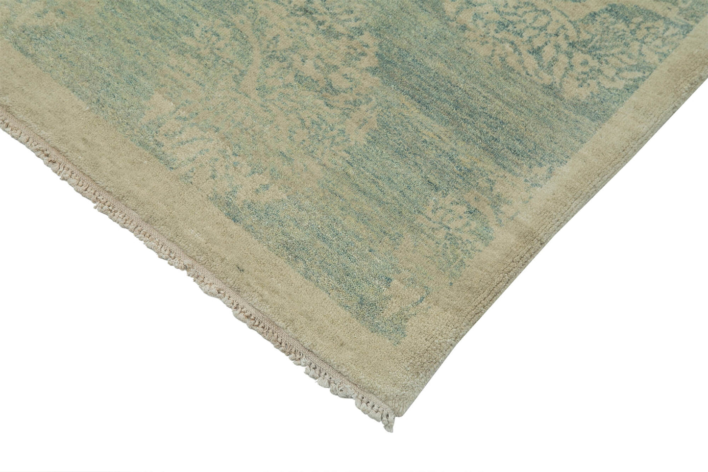 10x14 Hand-Knotted Wool Oushak Rug - 33593