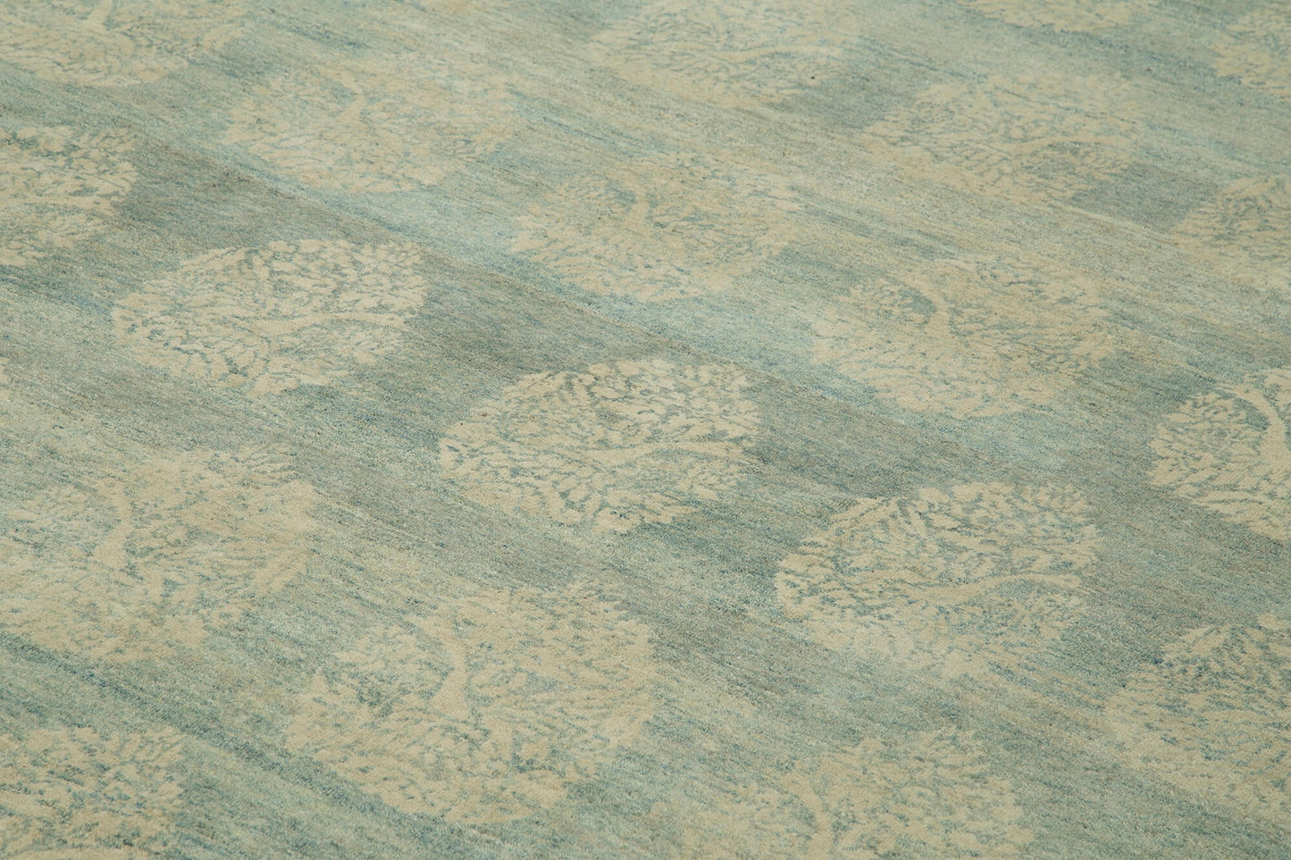 10x14 Hand-Knotted Wool Oushak Rug - 33593