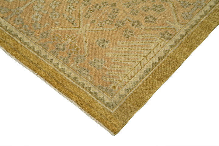 9x13 Beige Oushak Rug - 33600
