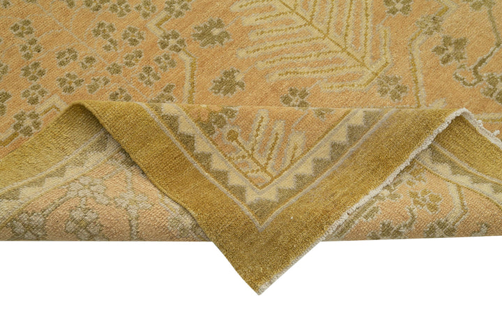 9x13 Beige Oushak Rug - 33600