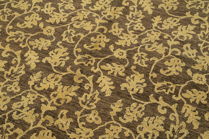 8x10 Brown Oushak Rug - 33602