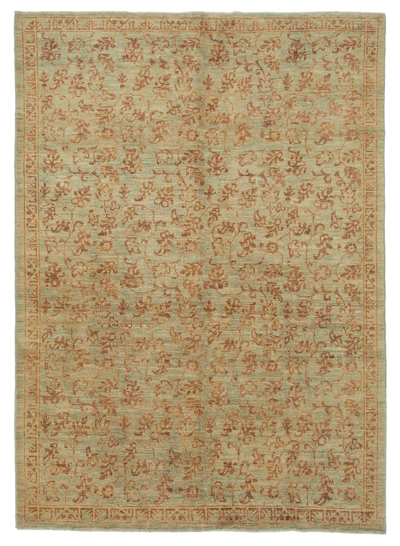 6x8 Brown Oushak Rug - 33622