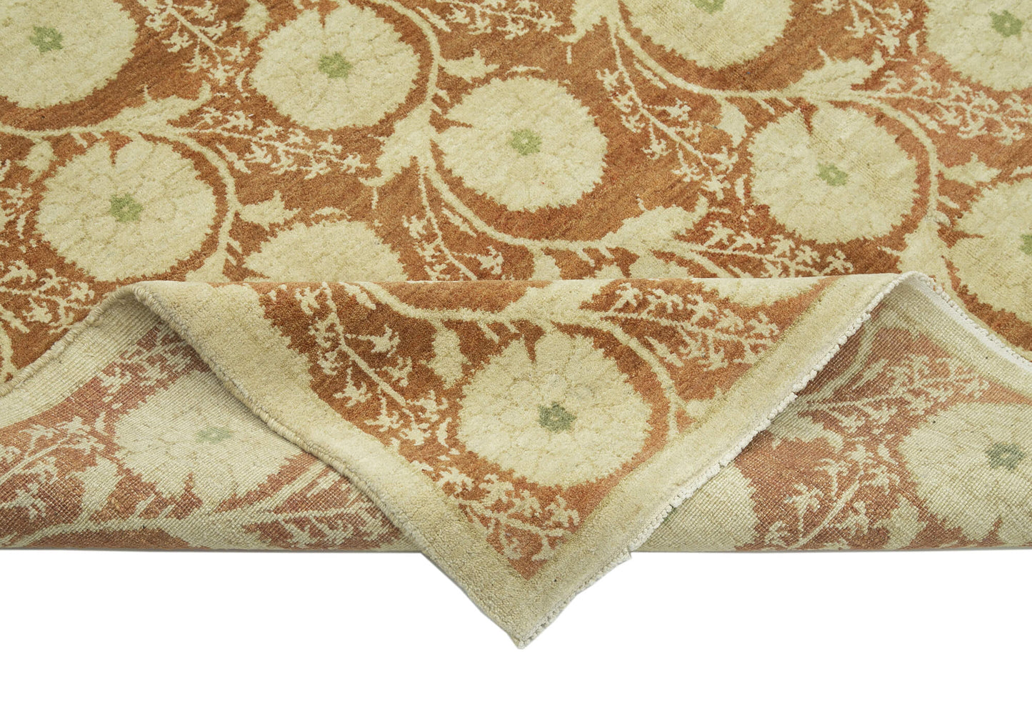 6x8 Beige Oushak Rug - 33625