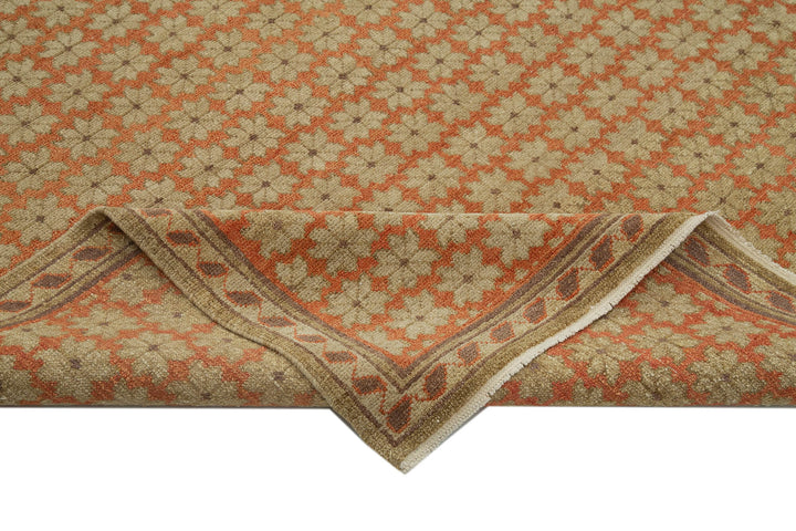 8x10 Beige Oushak Rug - 33644
