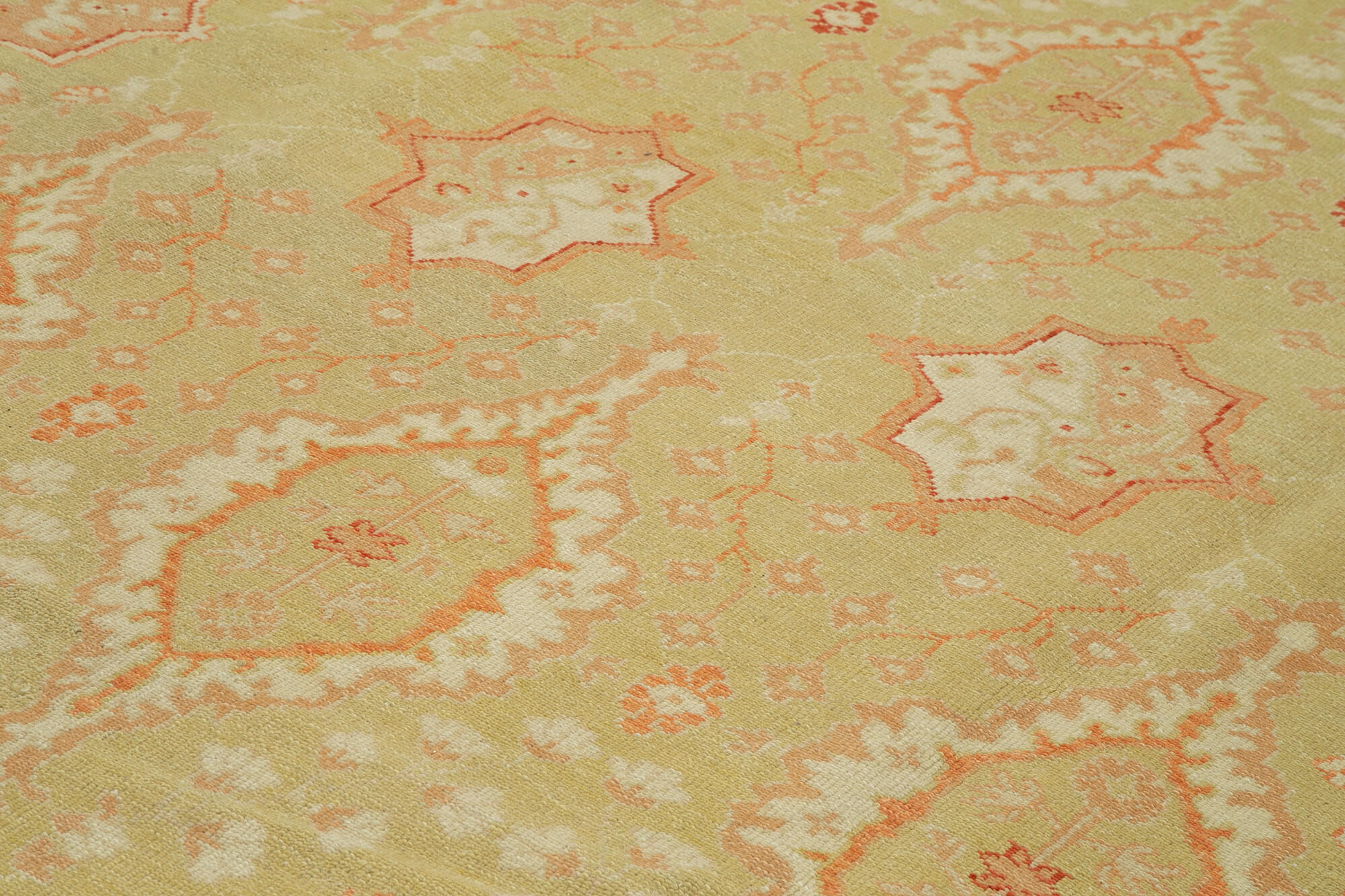 9x12 Green Oushak Rug - 33647