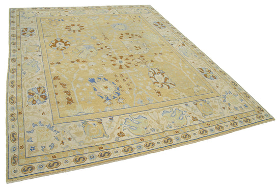 8x10 Beige Oushak Rug - 33649