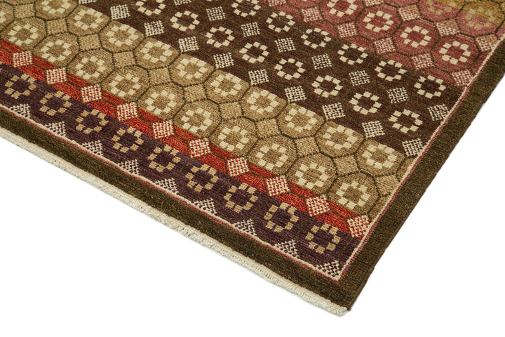 8x10 Brown Oushak Rug - 33651