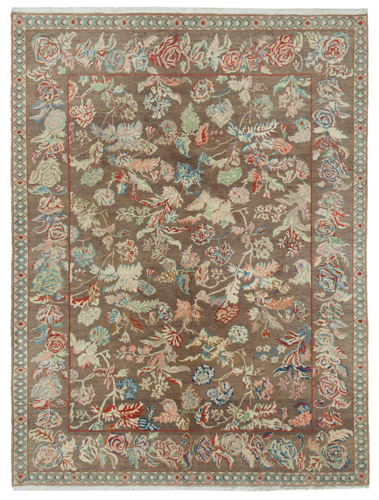 5x7 Brown Oushak Rug - 33653