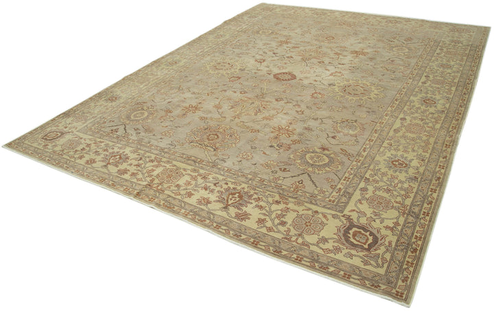 10x13 Beige Oushak Rug - 33662