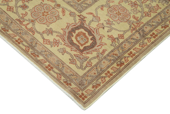 10x13 Beige Oushak Rug - 33662