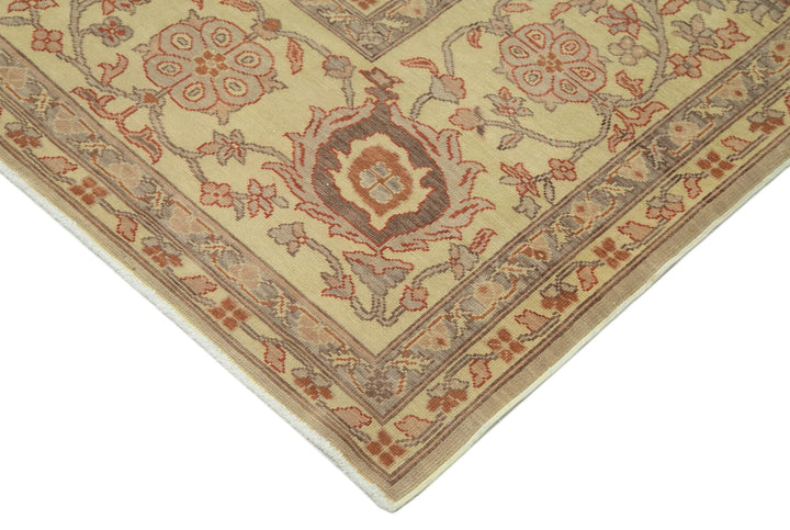 10x13 Beige Oushak Rug - 33662