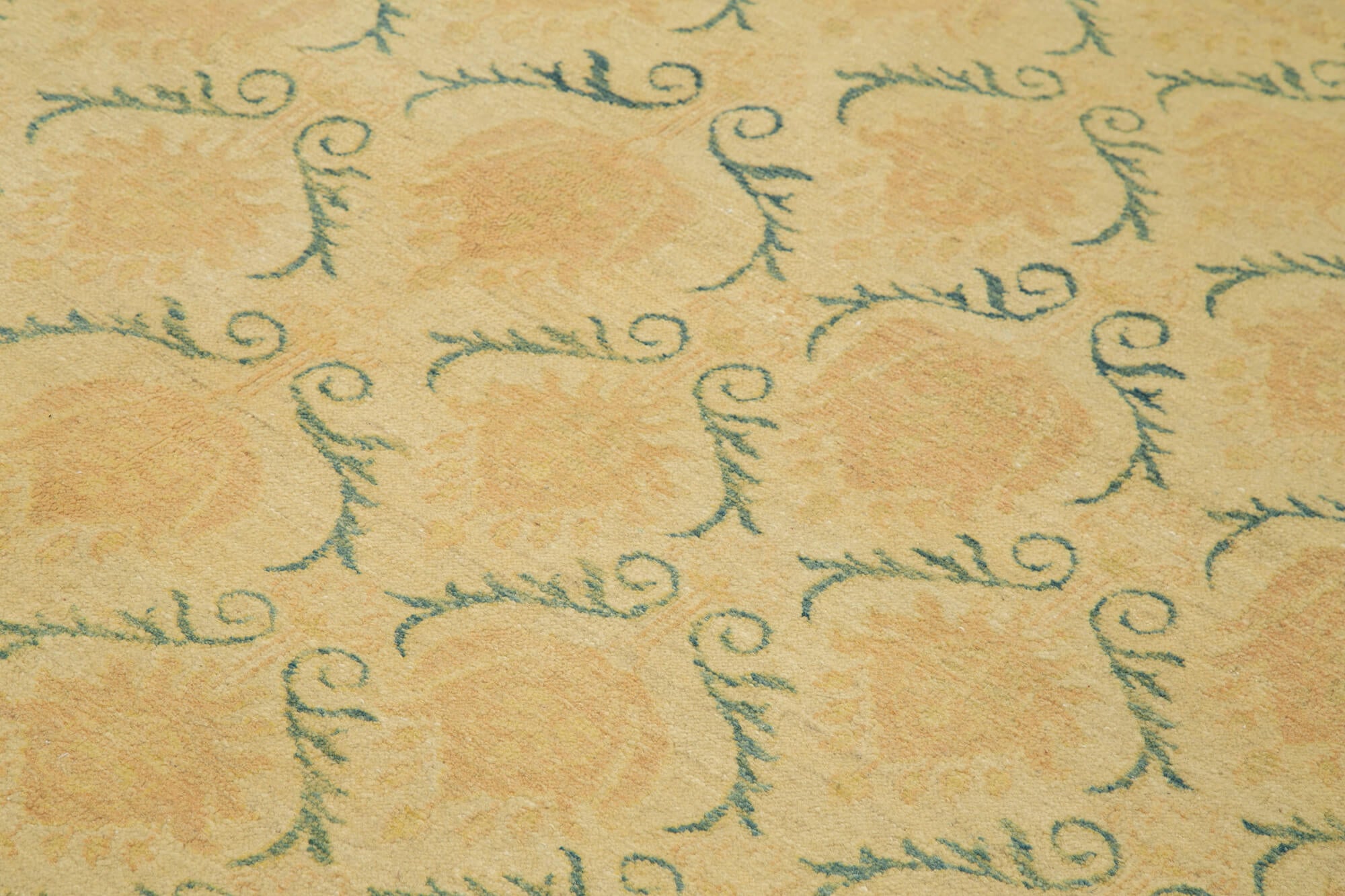 8x9 Beige Oushak Rug - 33664