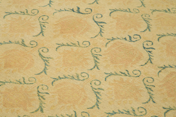 8x9 Beige Oushak Rug - 33664