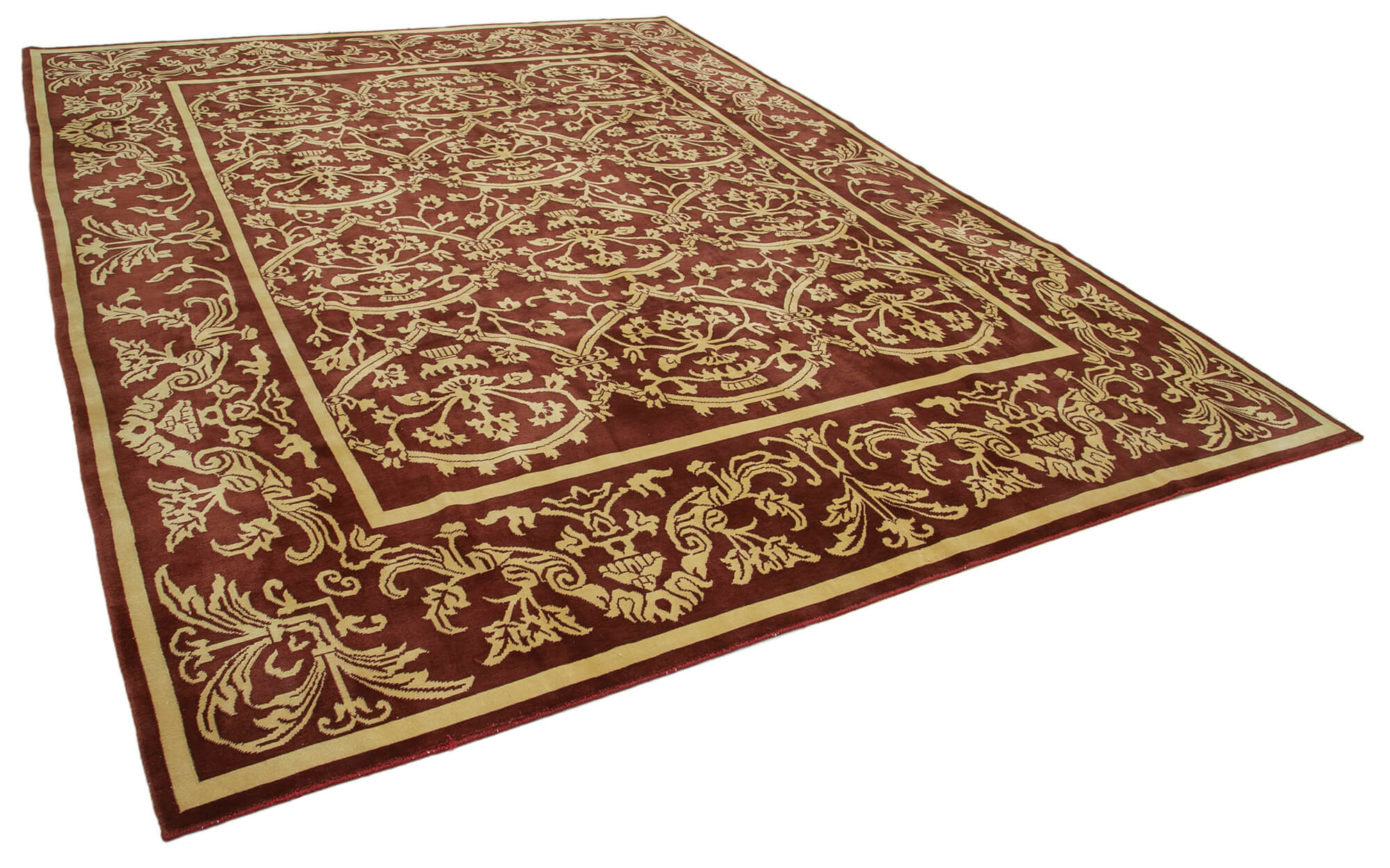 9x12 Red Oushak Rug - 33672