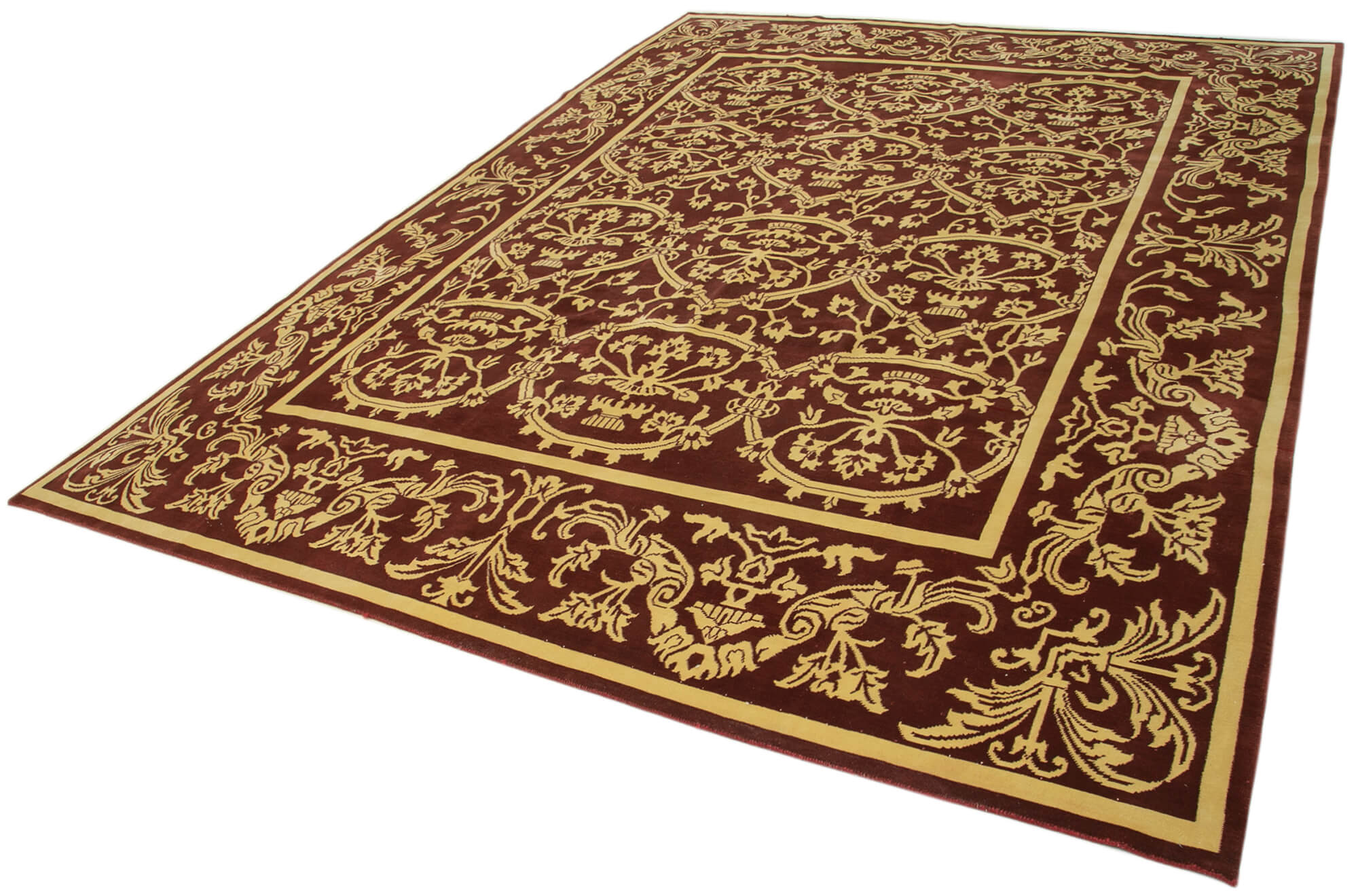 9x12 Red Oushak Rug - 33672