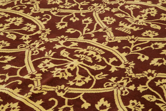 9x12 Red Oushak Rug - 33672