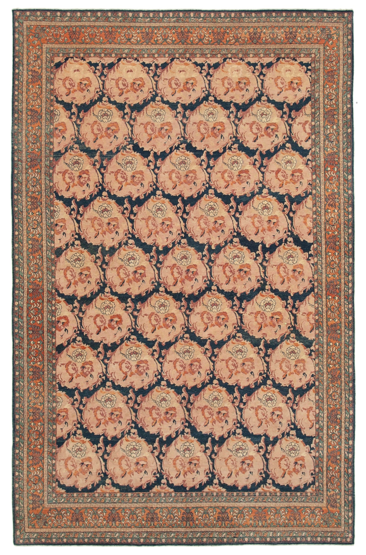 8x12 Blue Oushak Rug - 33677