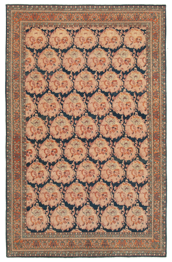 8x12 Blue Oushak Rug - 33677