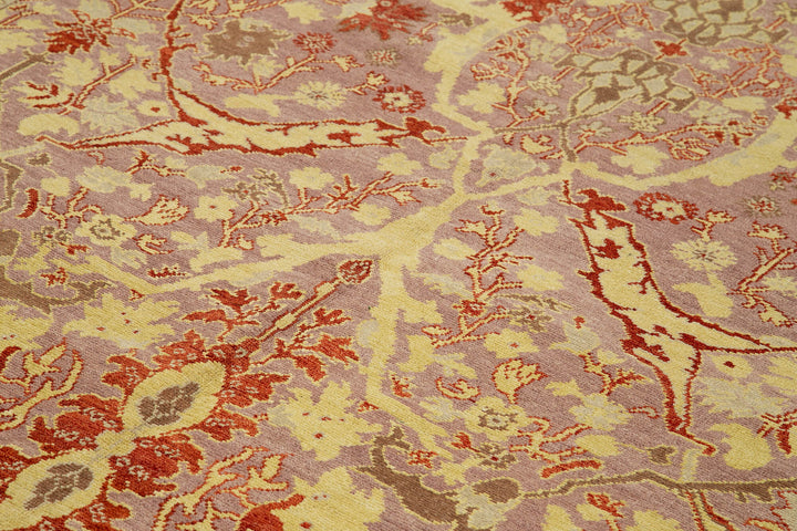 8x10 Purple Oushak Rug - 33679