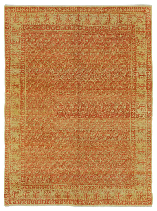 6x8 Yellow Oushak Rug - 33684