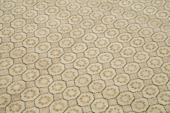 6x9 Beige Oushak Rug - 33687