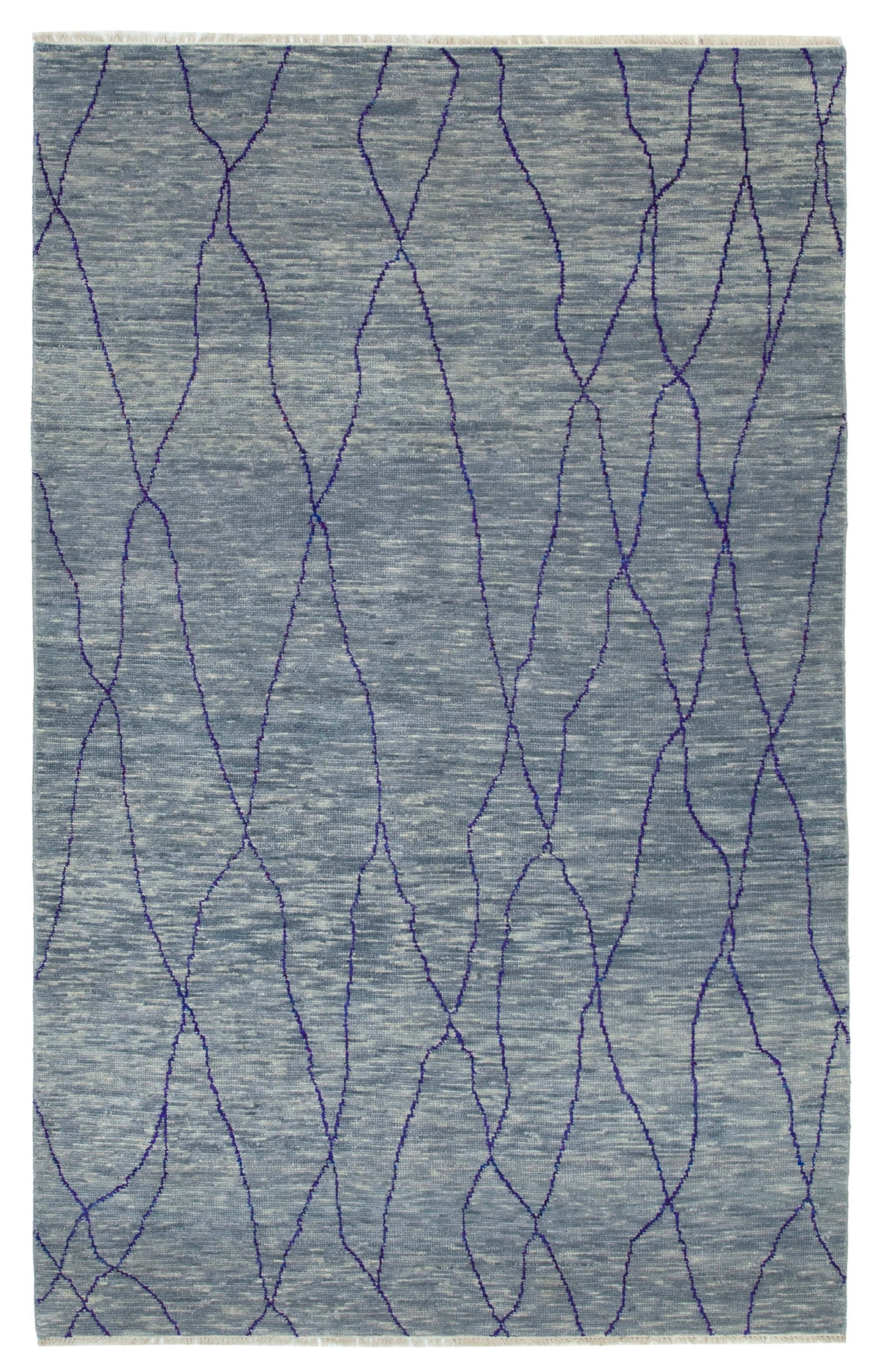 6x9 Grey Oushak Rug - 33688