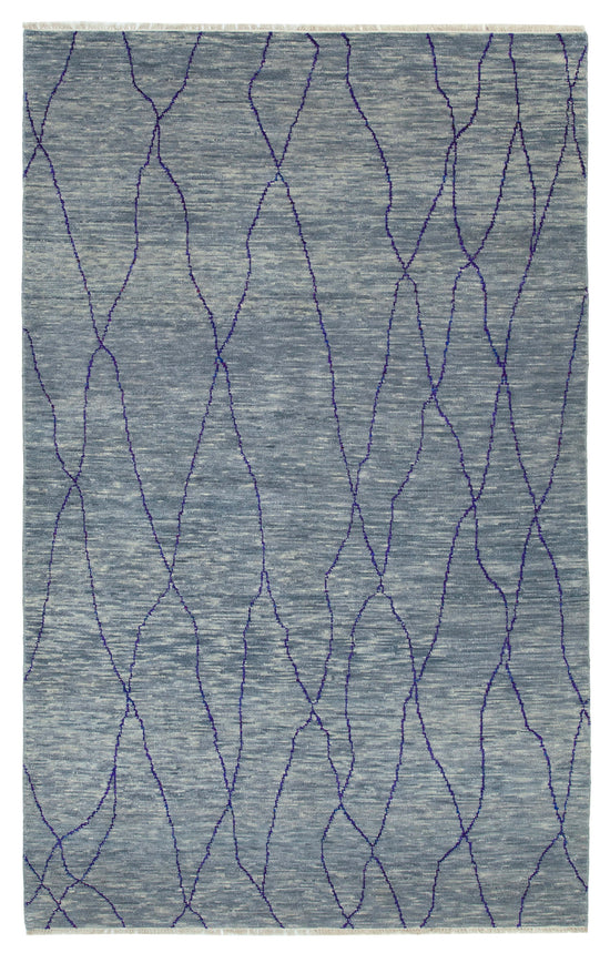 6x9 Grey Oushak Rug - 33688