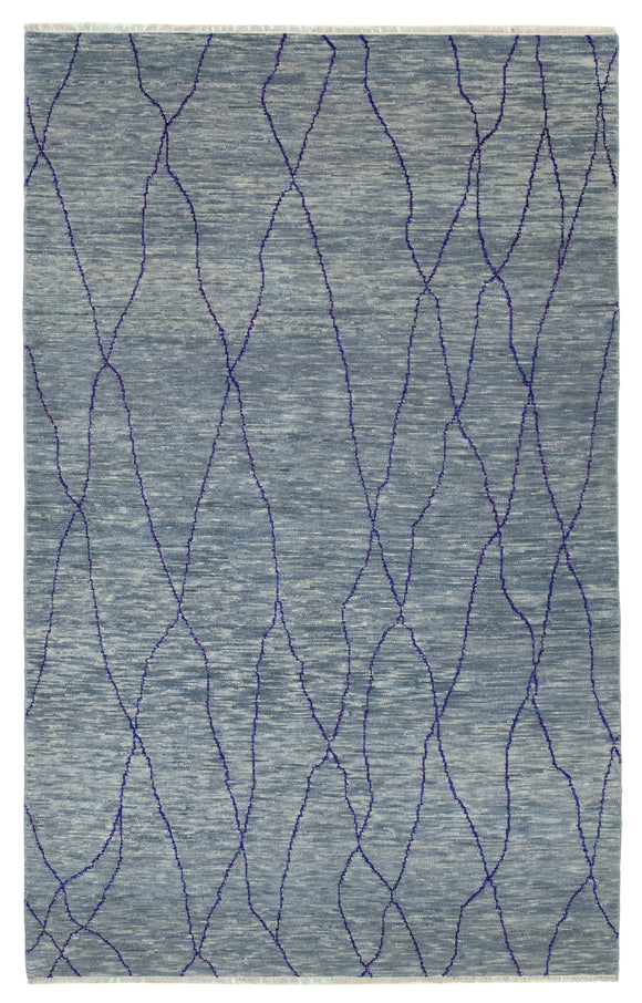 6x9 Grey Oushak Rug - 33688