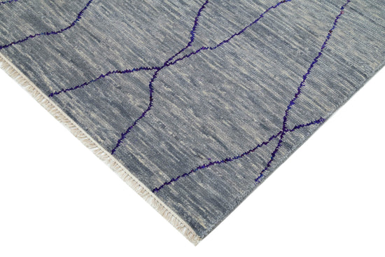 6x9 Grey Oushak Rug - 33688