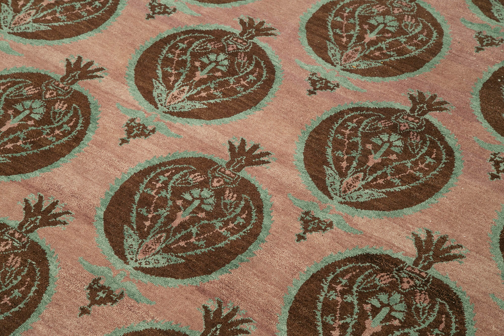 9x12 Pink Oushak Rug - 33697