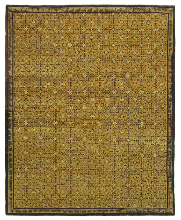 8x10 Yellow Oushak Rug - 33700