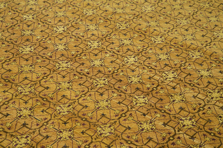 8x10 Yellow Oushak Rug - 33700