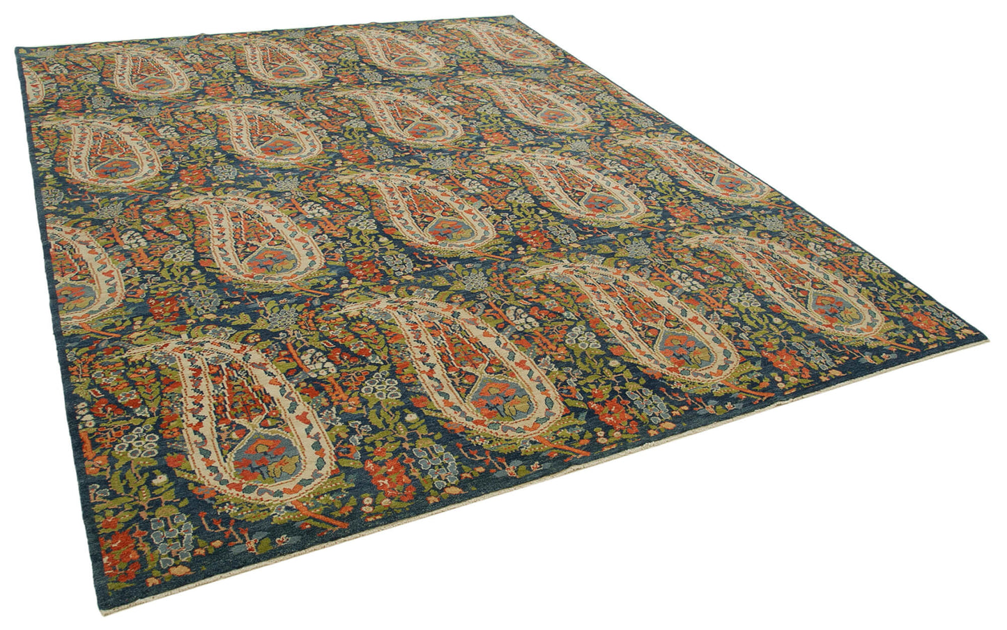 8x10 Blue Oushak Rug - 33701