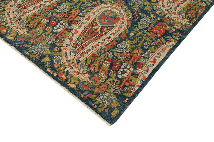 8x10 Blue Oushak Rug - 33701