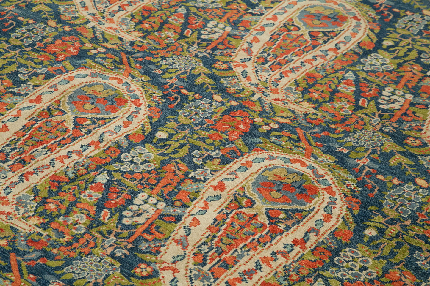 8x10 Blue Oushak Rug - 33701